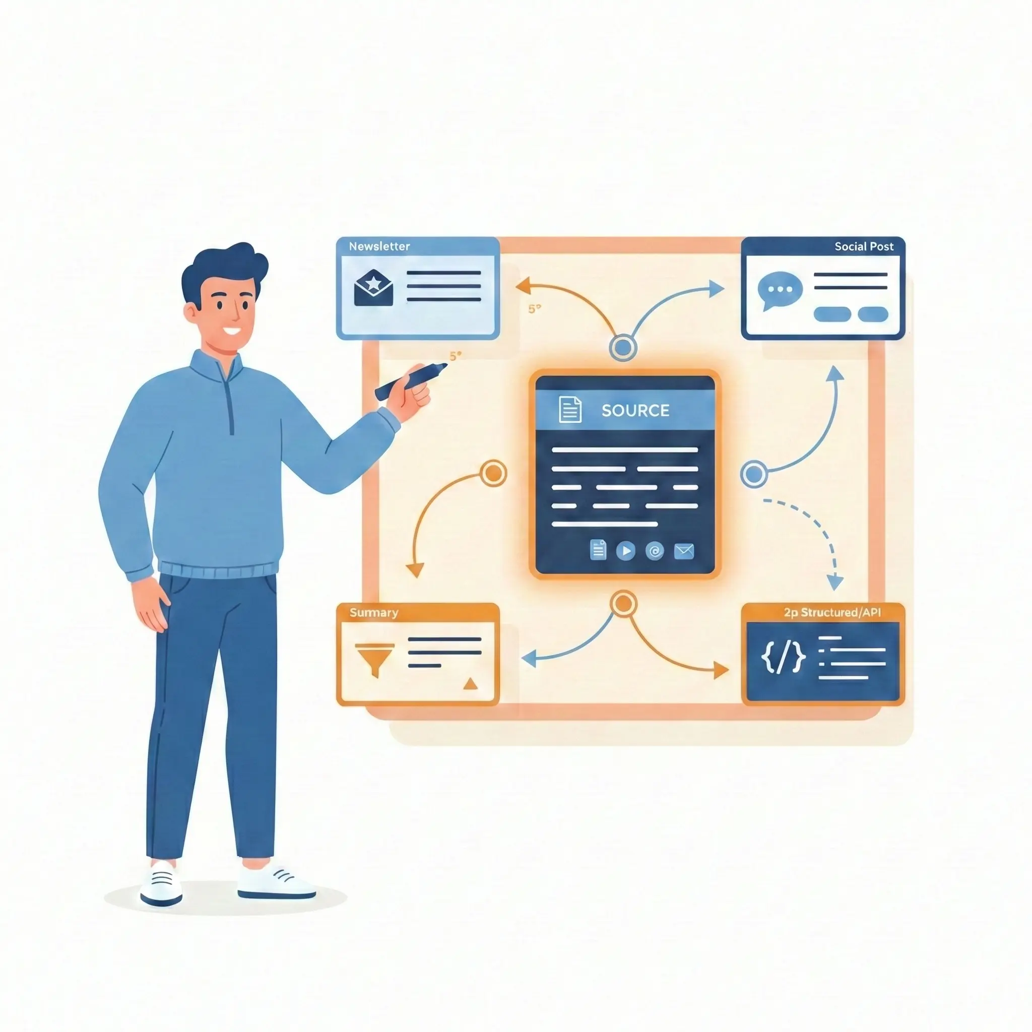 TechiZen Repurposable Multi-Format Content service