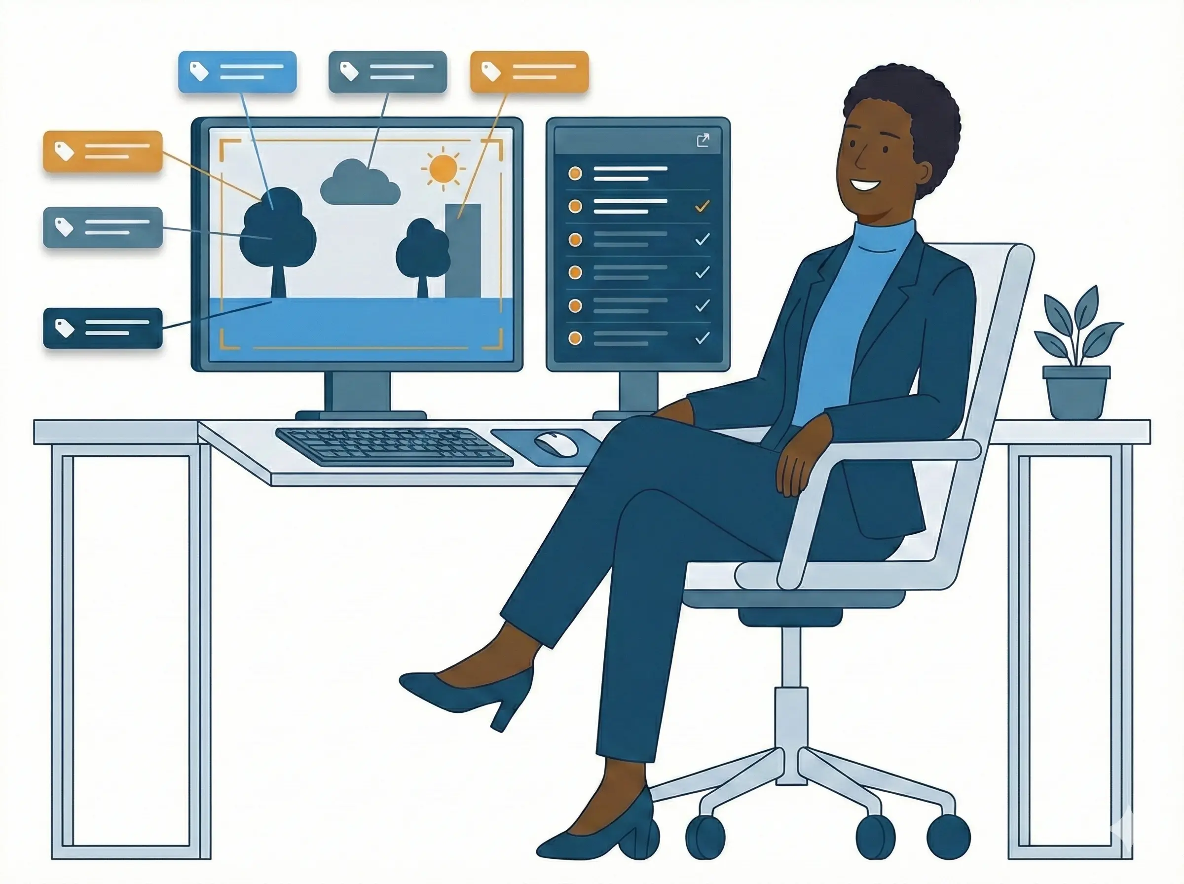TechiZen AI-Powered Visual Content Annotation service